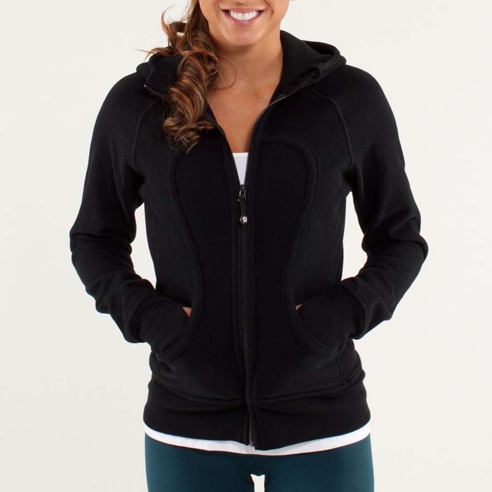 Lululemon Scuba Hoodie Black Size 8